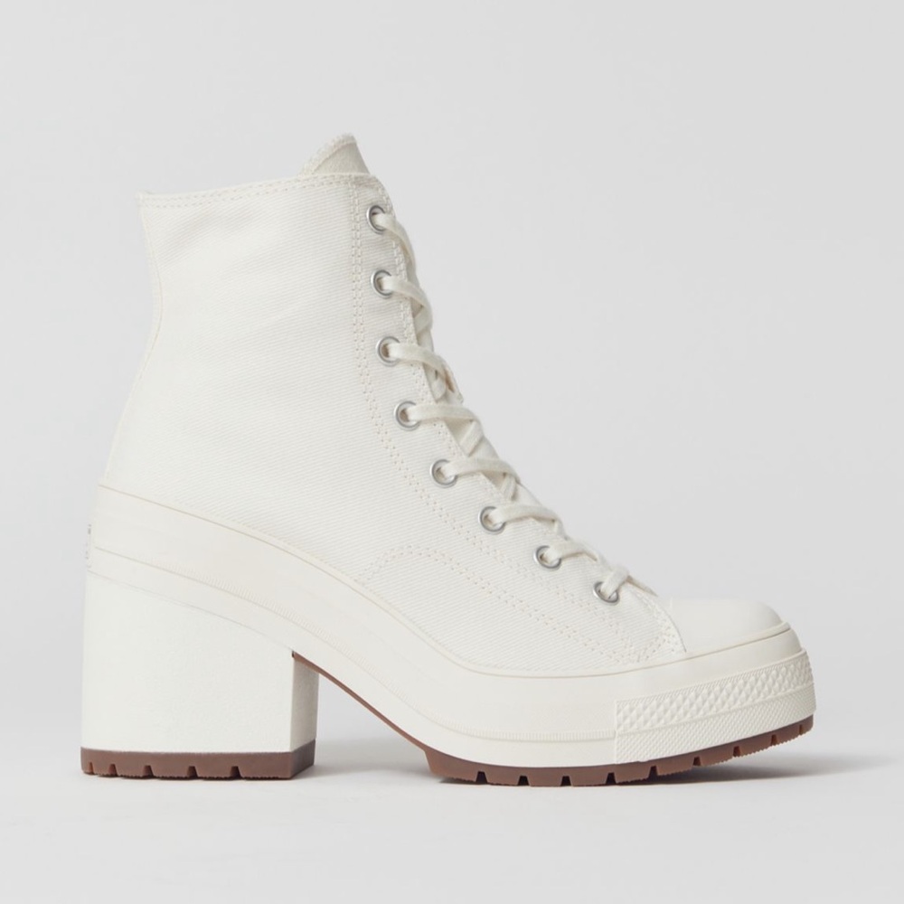 Converse Chuck 70 De Luxe High-Top Platform Heel Sneakers